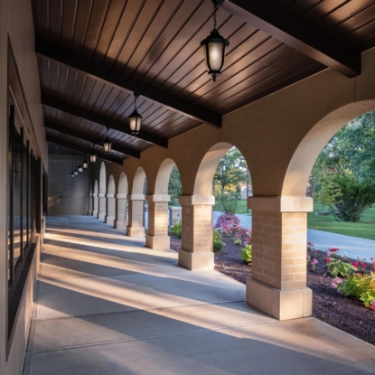 Miller Diversified's award winning design-build services in construction for Lourdes University