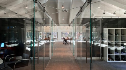 interior office area for a construction manager as owner's advisor project by Miller Diversified