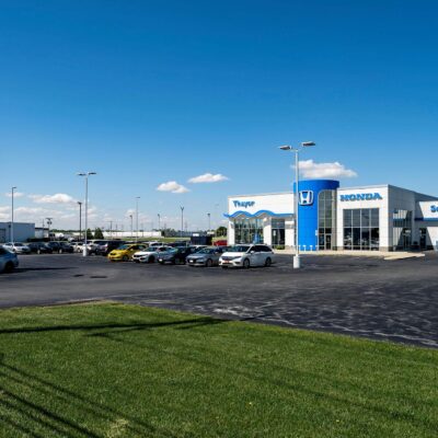 Honda auto dealership construction project