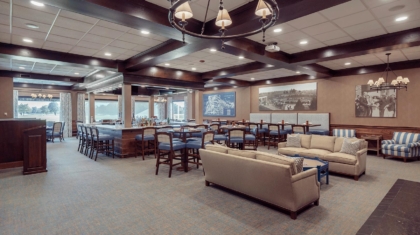 Interior photo of the Inverness Club construction manager as owner's advisor project by Miller Diversified