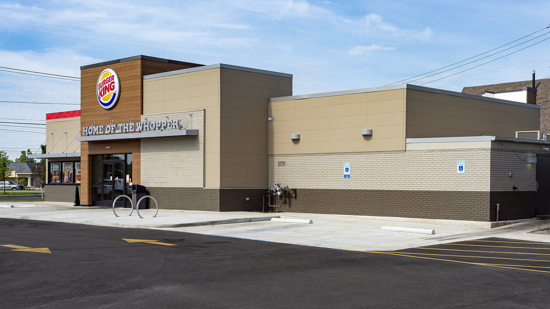 Fast food restaurant commercial construction project