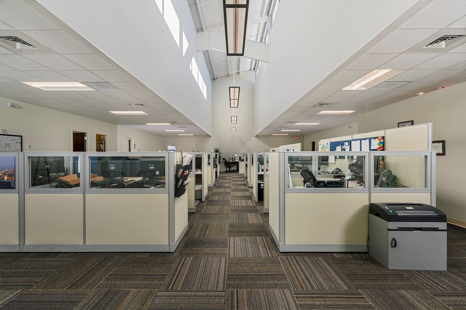 Amplex office space commercial construction