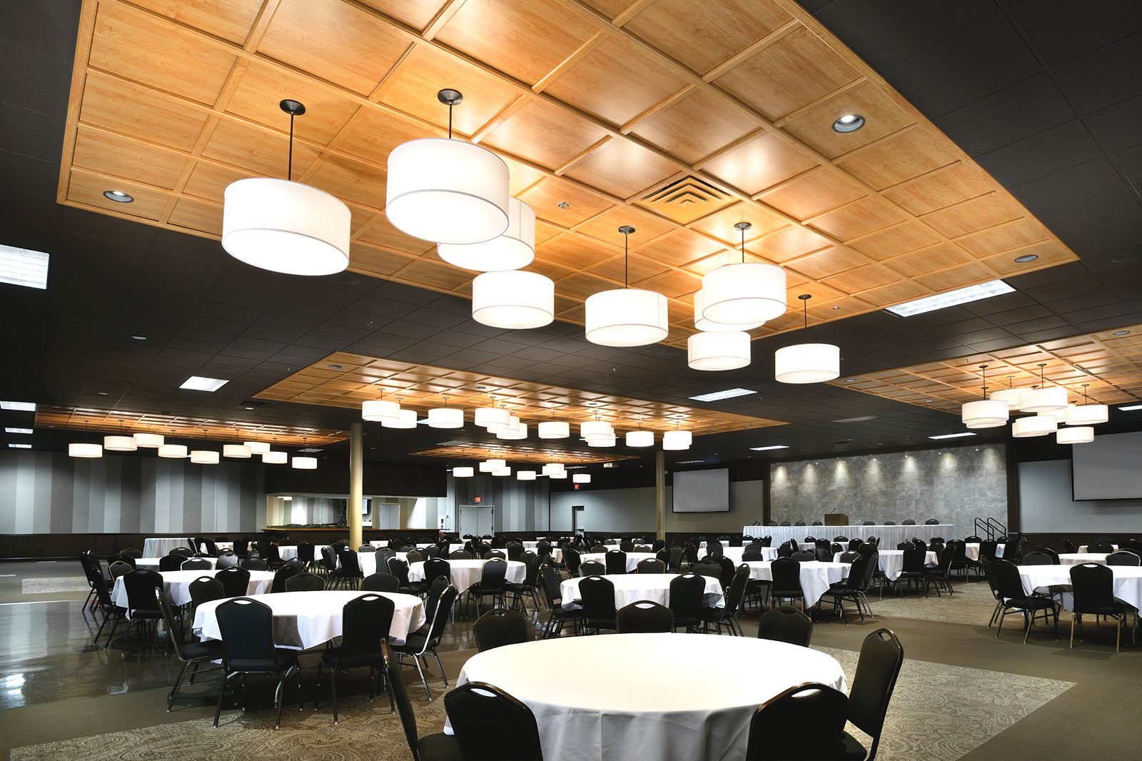 Reception all constructed by Miller Diversified Commercial Construction