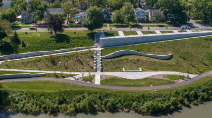 Miller Diversified completed a riverwalk project for the City of Perrysburg in Northwest Ohio