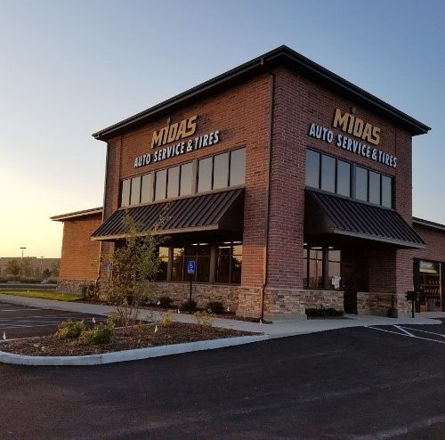 Midas retail building commercial construction project