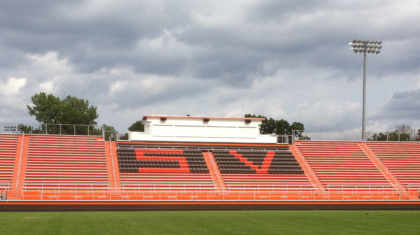 A football stadium constructed for Sylvania Southview High School by Miller Diversified