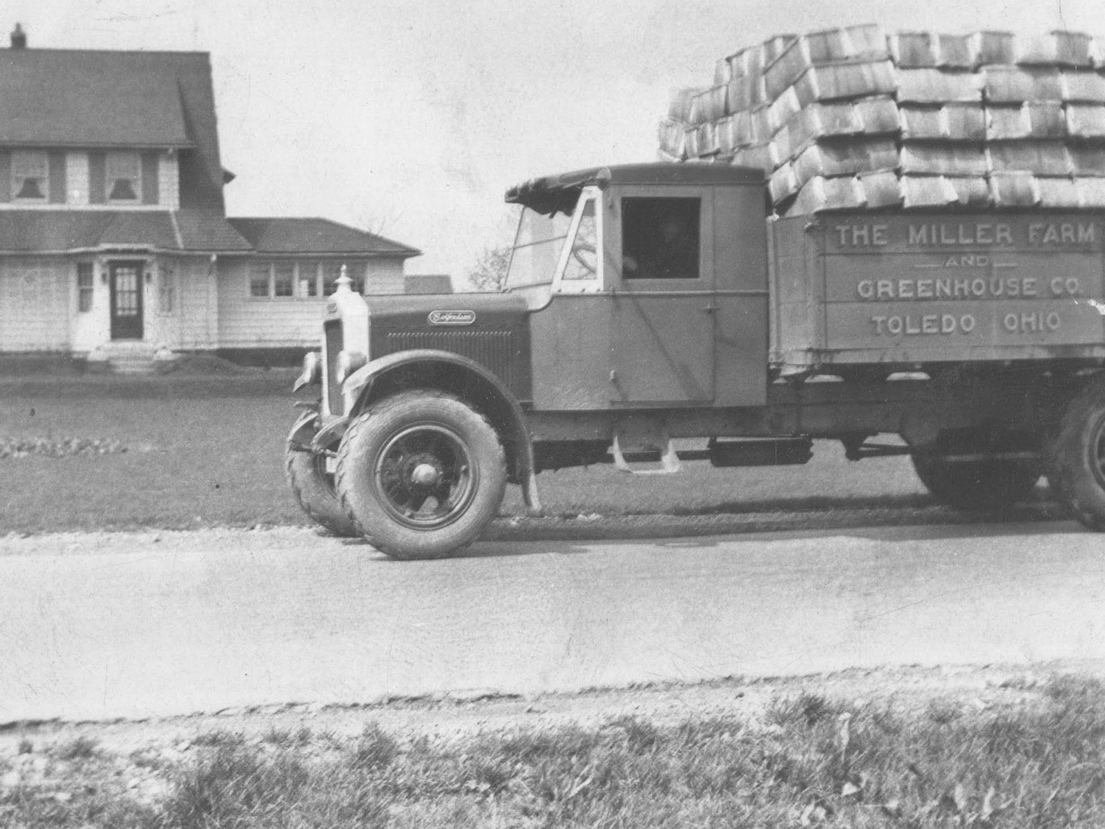 Miller-Diversified-History_0003_Miller-Lettuce-Truck The founders of Miller Farm & Greenhouse were farmers, but today, in our third generation of ownership, we are commercial real estate and construction company.